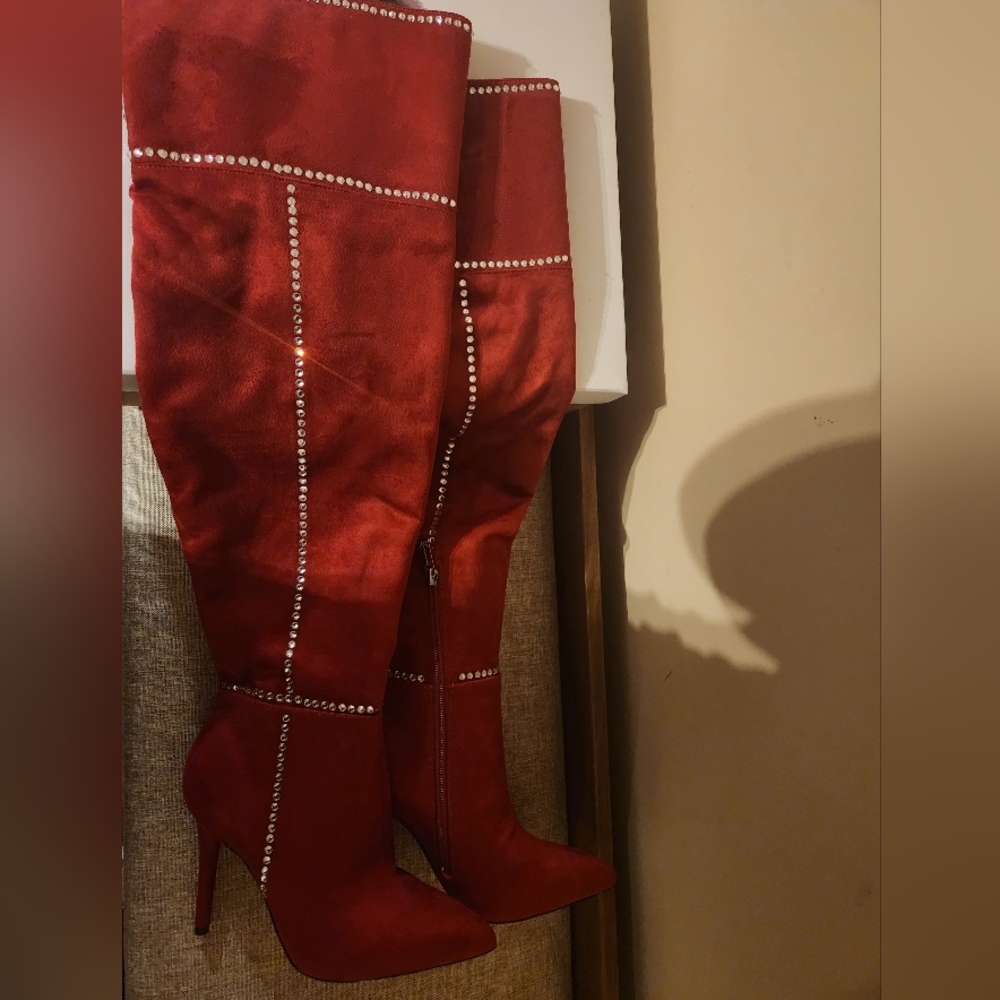 NIB Rhinestone boot - Picture 3 of 7